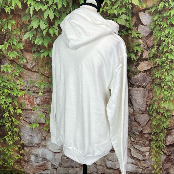 NIRVANA White Hooded Graphic French Terry Sweatshirt, XS - Picture 7 of 9
